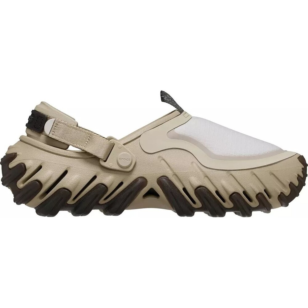 Crocs Echo Ro Ripstop Clog Bark/Khaki Men's Size 12 - (211361-0IP)